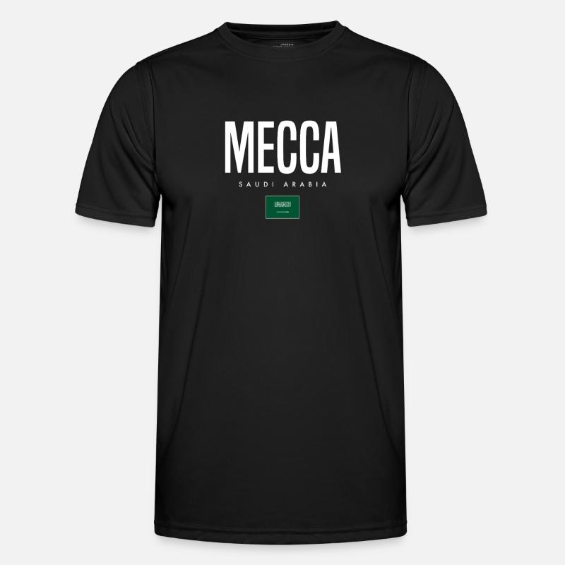 Mecca Saudi Arabia - Men's Functional T-Shirt - black