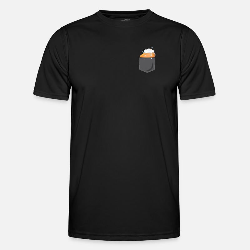 Soap Making Crafting Pocket Men's Functional T-Shirt