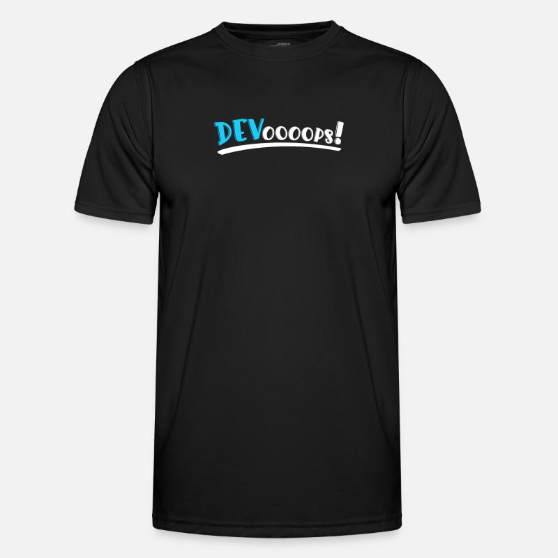 Sys-Admin Developer Devops Engineer - Men's Functional T-Shirt - black