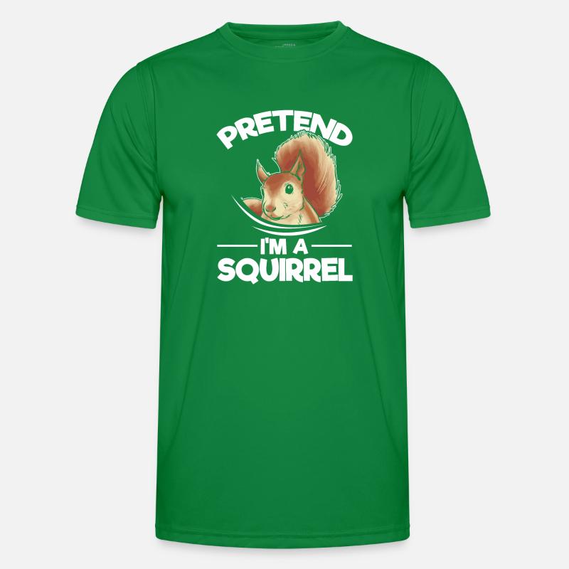 Eichhörnchenliebhaber süßes Eichhörnchen - So als Männer Funktions-T-Shirt