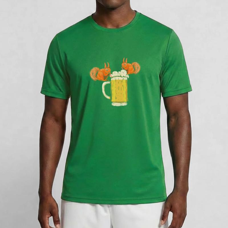 Eichhörnchen, lustiges Eichhörnchen, Eichhörnchen Männer Funktions-T-Shirt