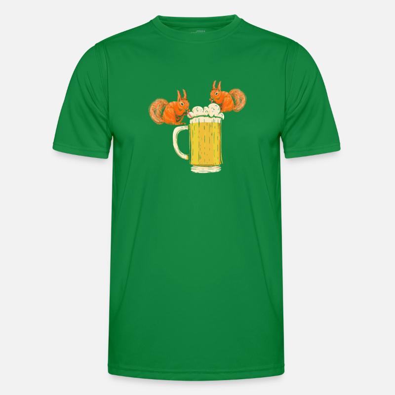Eichhörnchen, lustiges Eichhörnchen, Eichhörnchen Männer Funktions-T-Shirt