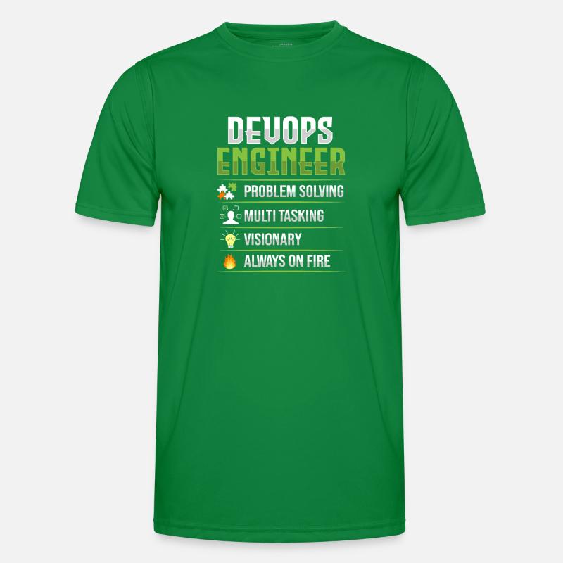 Devops Sys-Admin Developer Men's Functional T-Shirt
