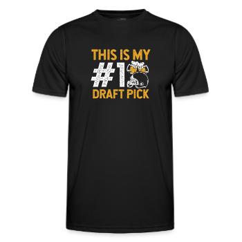 Dies Ist Meine Erste Bierauswahl - Männer Funktions-T-Shirt - Schwarz - Vorne - AI Model Male 178 dark (178cm)