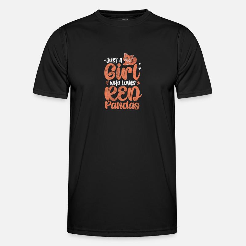 Panda - Men's Functional T-Shirt - black