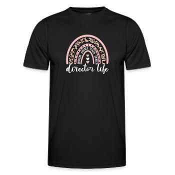 Proud Director Appreciation Director Director - Men's Functional T-Shirt - black - Front - AI Model Male 178 dark (178cm)