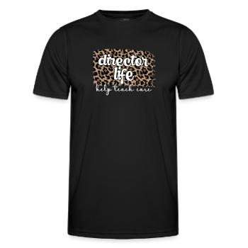 Best Director Gift Director Appreciation - Men's Functional T-Shirt - black - Front - AI Model Male 178 dark (178cm)