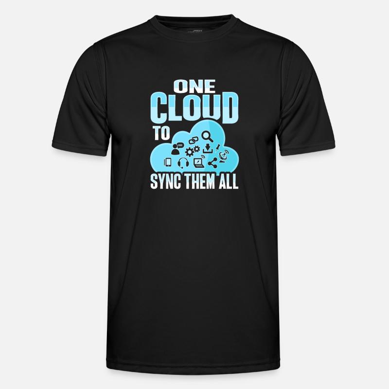 Cloud-Administrator Cloud-Devops - Männer Funktions-T-Shirt - Schwarz