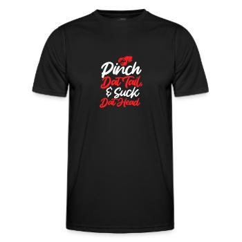 Languste - Männer Funktions-T-Shirt - Schwarz - Vorne - AI Model Male 178 dark (178cm)