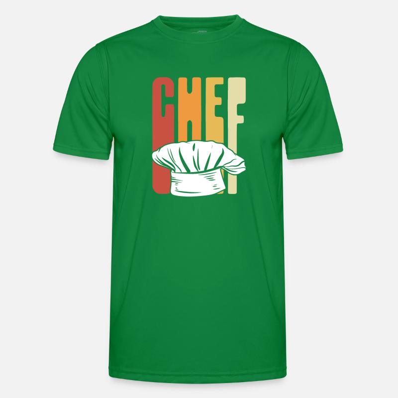 Chef's hat Retro Men's Functional T-Shirt