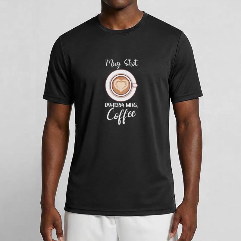 Coffee Lover Caffeine Molecule Java Latte Espresso Männer Funktions-T-Shirt