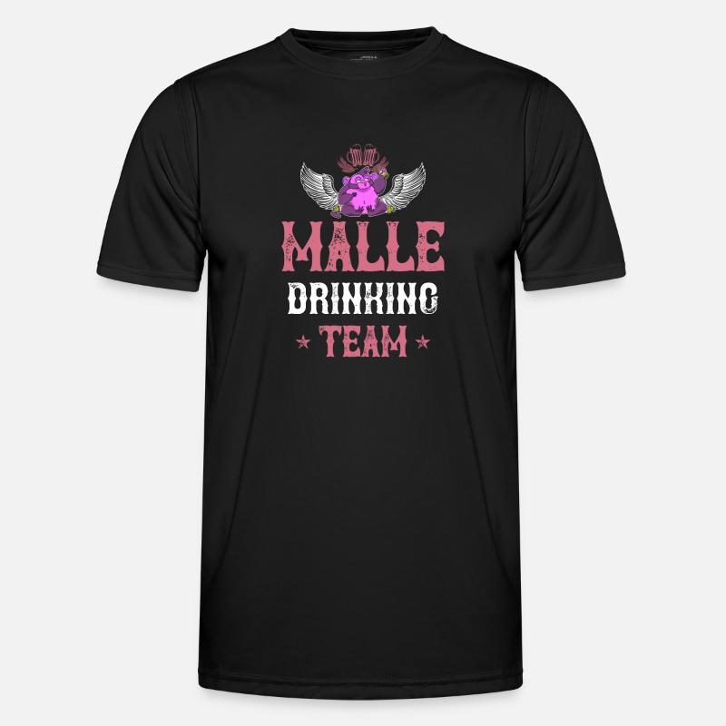 Malle Drinking Team Männer Funktions-T-Shirt