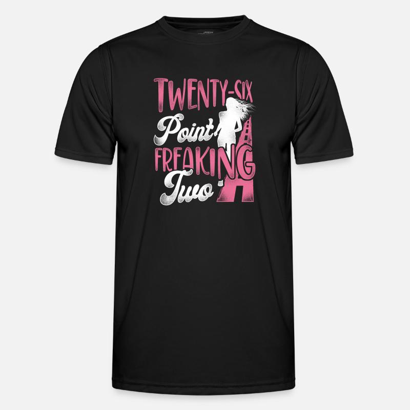 Running Runner Half Marathon - Männer Funktions-T-Shirt - Schwarz