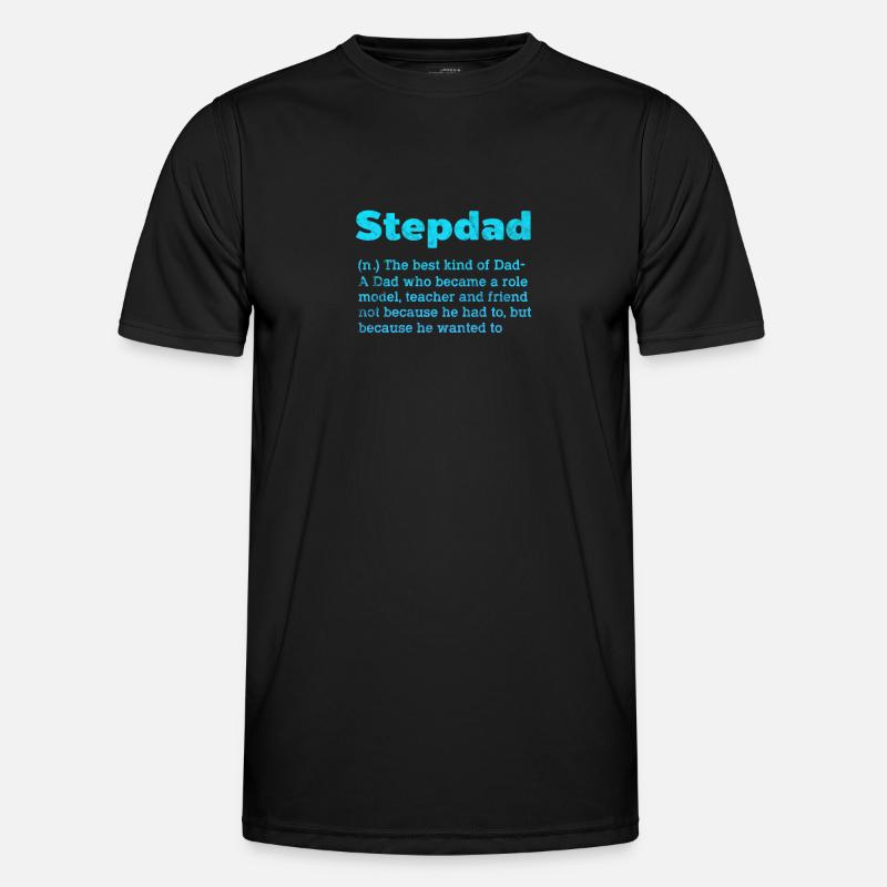 Stepfather - Men's Functional T-Shirt - black