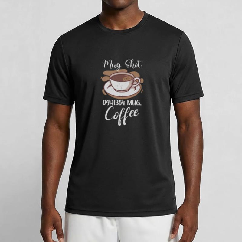 Coffee Lover Caffeine Molecule Java Latte Espresso Men's Functional T-Shirt