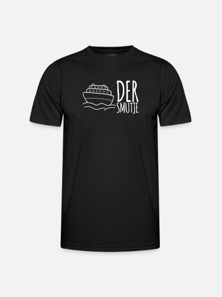 Der Smutje - Männer Funktions-T-Shirt - Schwarz