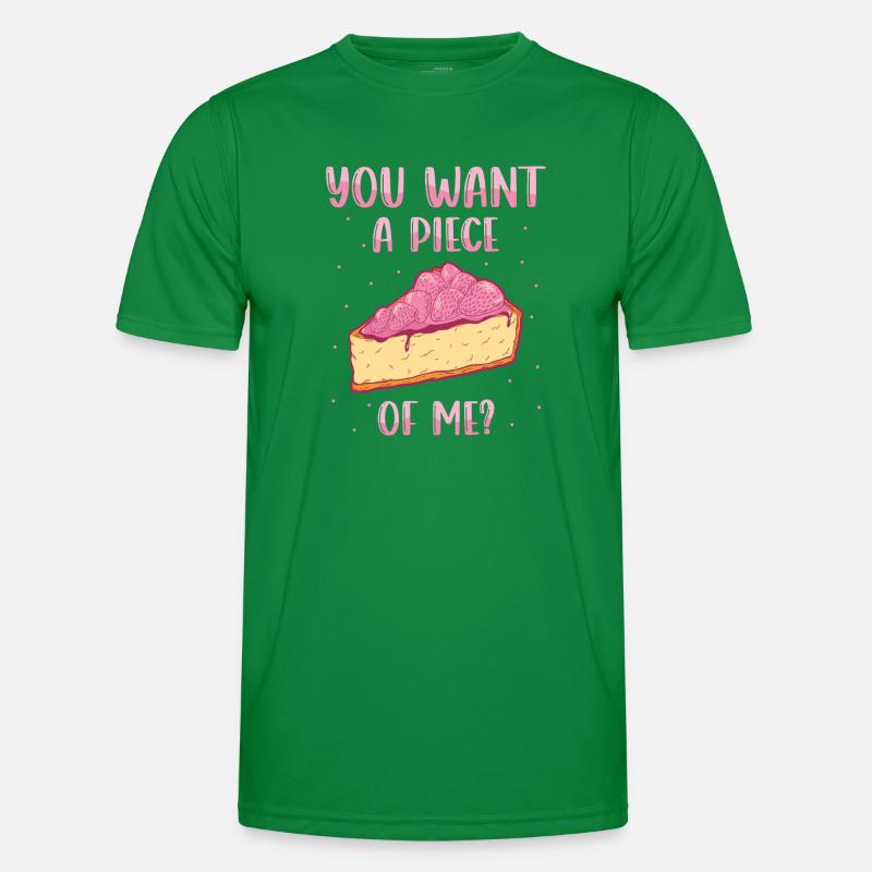 Baking Cake Baker Confectioner Men's Functional T-Shirt