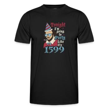 William Shakespeare Théâtre Littérature - T-shirt sport Homme - noir - Devant - AI Model Male 178 dark (178cm)