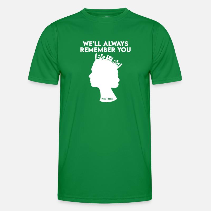 RIP Queen wir werden uns immer an dich erinnern Männer Funktions-T-Shirt