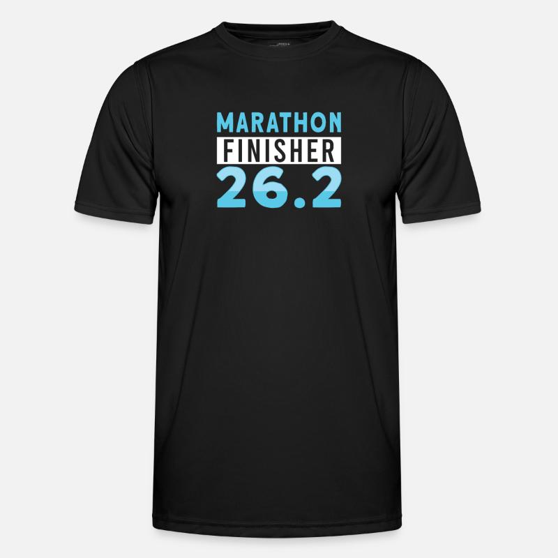 Runners's Half Marathon Finishers - Men's Functional T-Shirt - black