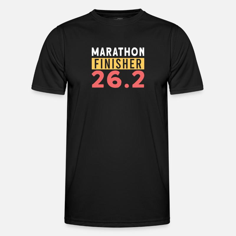 Runners's Half Marathon Finishers - Men's Functional T-Shirt - black