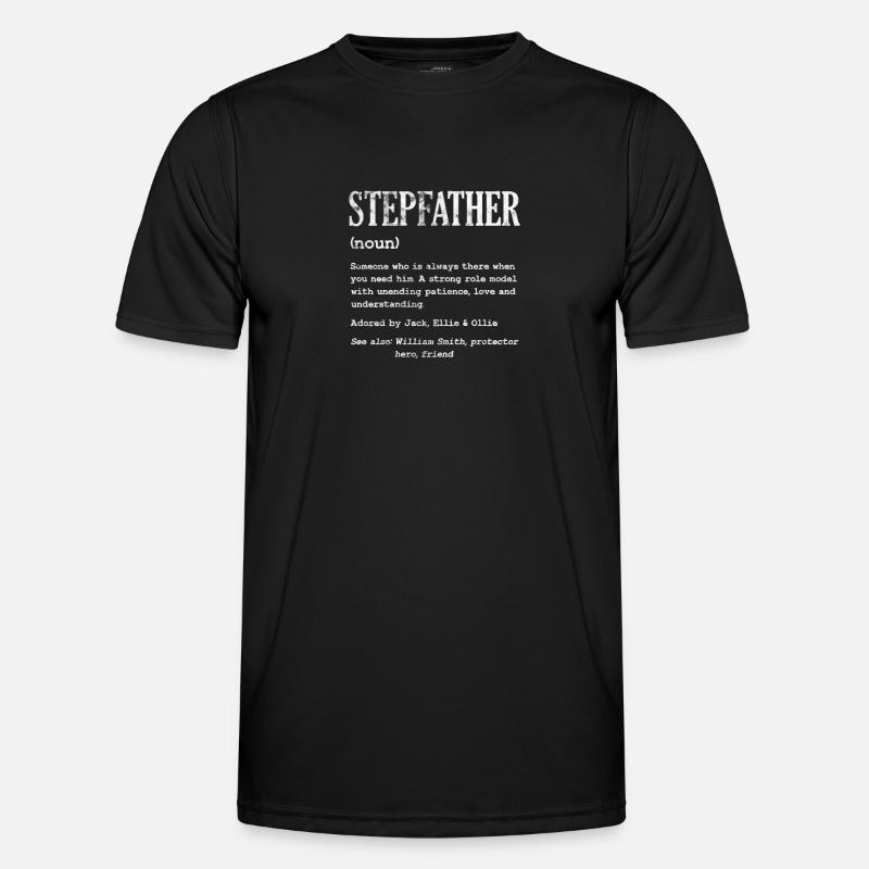 Stepfather - Men's Functional T-Shirt - black