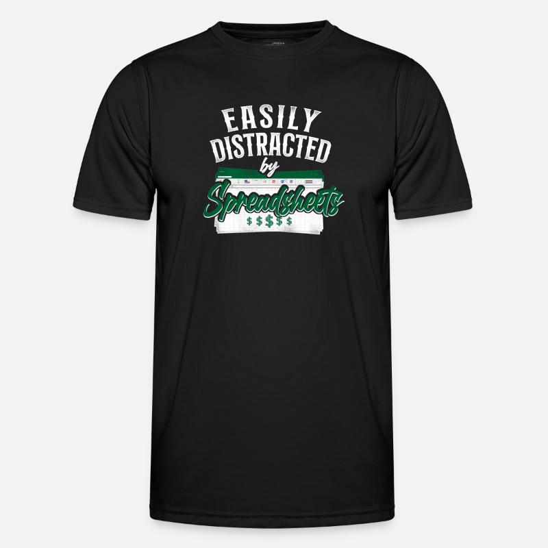 Comptable Comptable Comptable Comptabilité - T-shirt sport Homme - noir