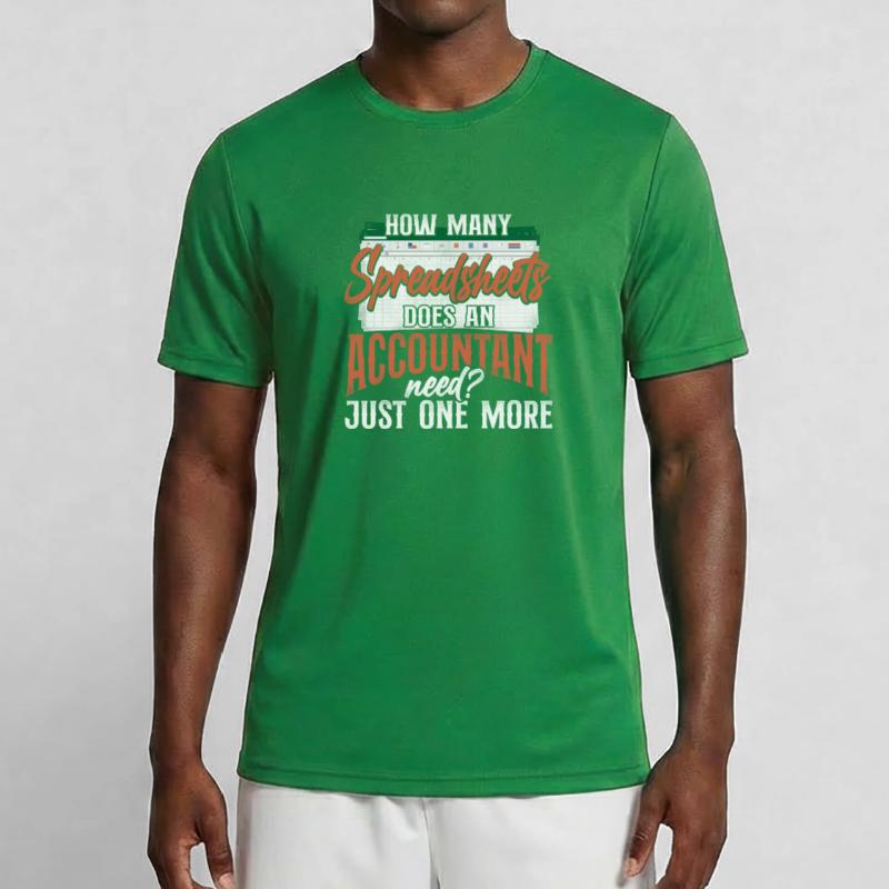 Comptable Comptable Comptable Comptabilité T-shirt sport Homme