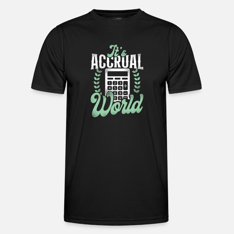Comptable Comptable Comptable Comptabilité - T-shirt sport Homme - noir