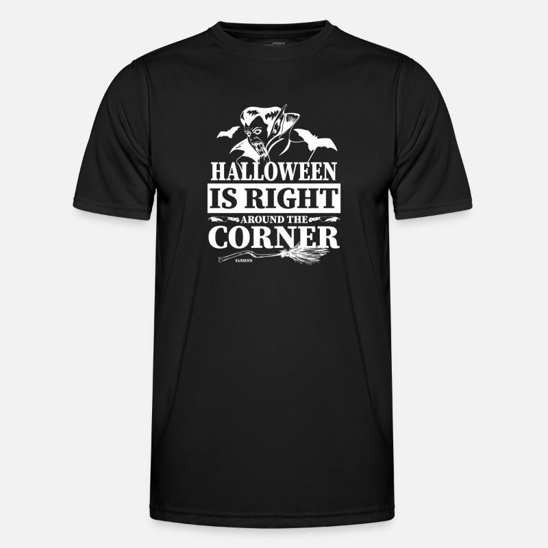 Soon it's Halloween - Men's Functional T-Shirt - black