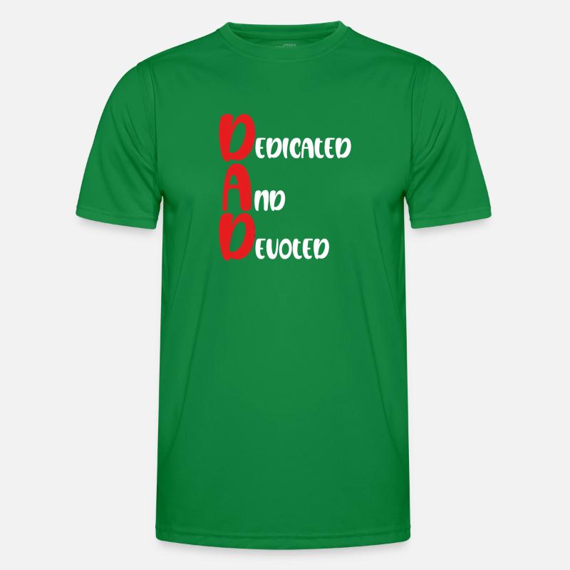 Committed And Devoted Men's Functional T-Shirt