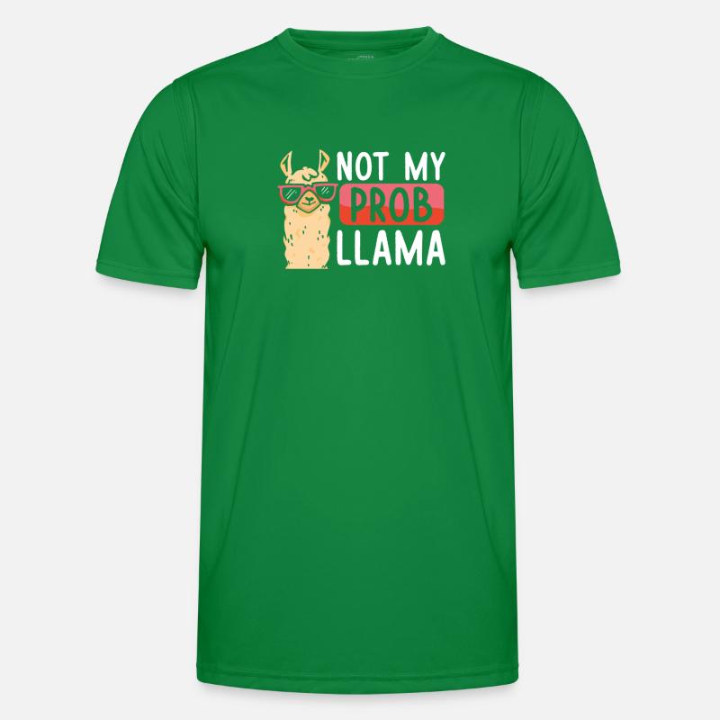 Pas mon problème Lama T-shirt sport Homme