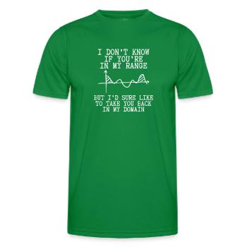 In Meinem Bereich Zurück kommen - Männer Funktions-T-Shirt - Kelly Green - Vorne - AI Model Male 178 dark (178cm)