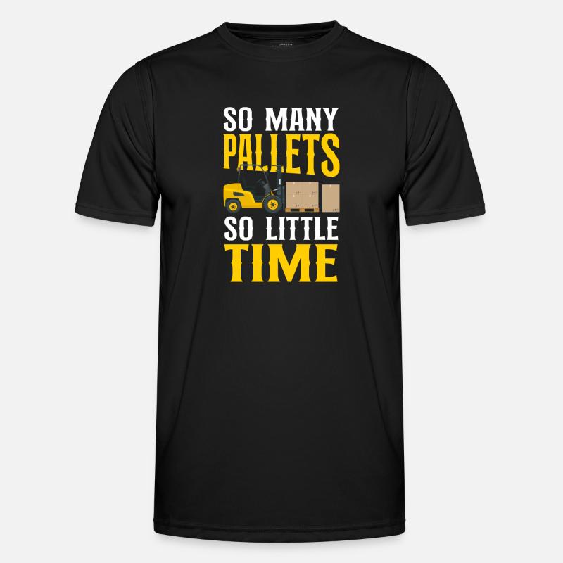 Certified Forklift Truck Operator Men's Functional T-Shirt