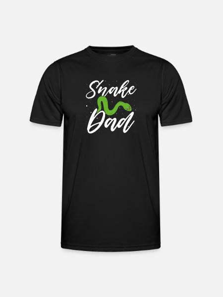 Snake Father - Men's Functional T-Shirt - black