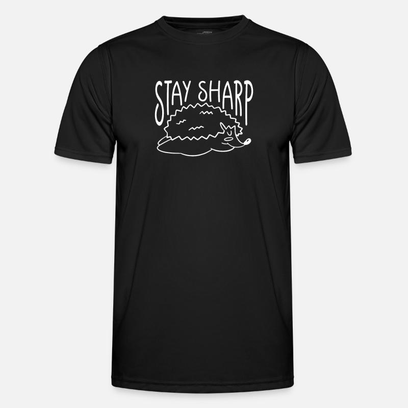 Stay Sharp - Men's Functional T-Shirt - black
