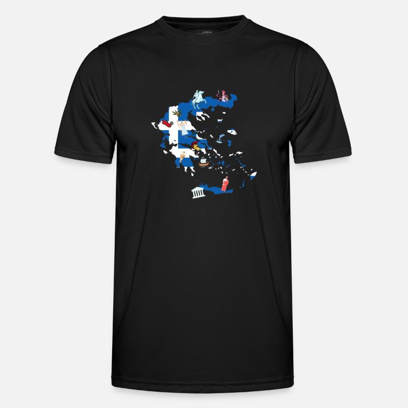 Greece Men's Functional T-Shirt