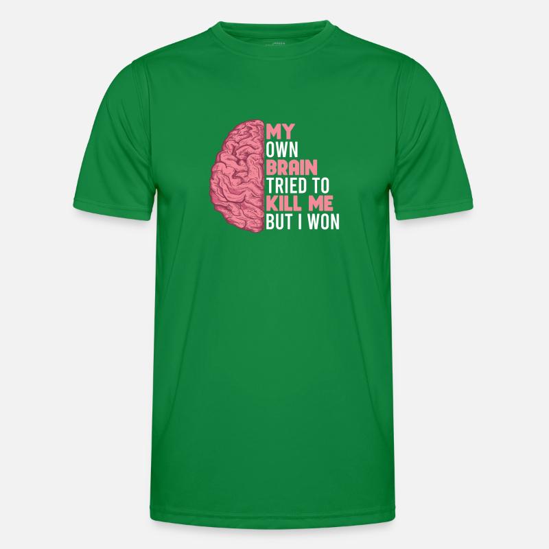 Stroke Survivor Stroke Consciousness Men's Functional T-Shirt