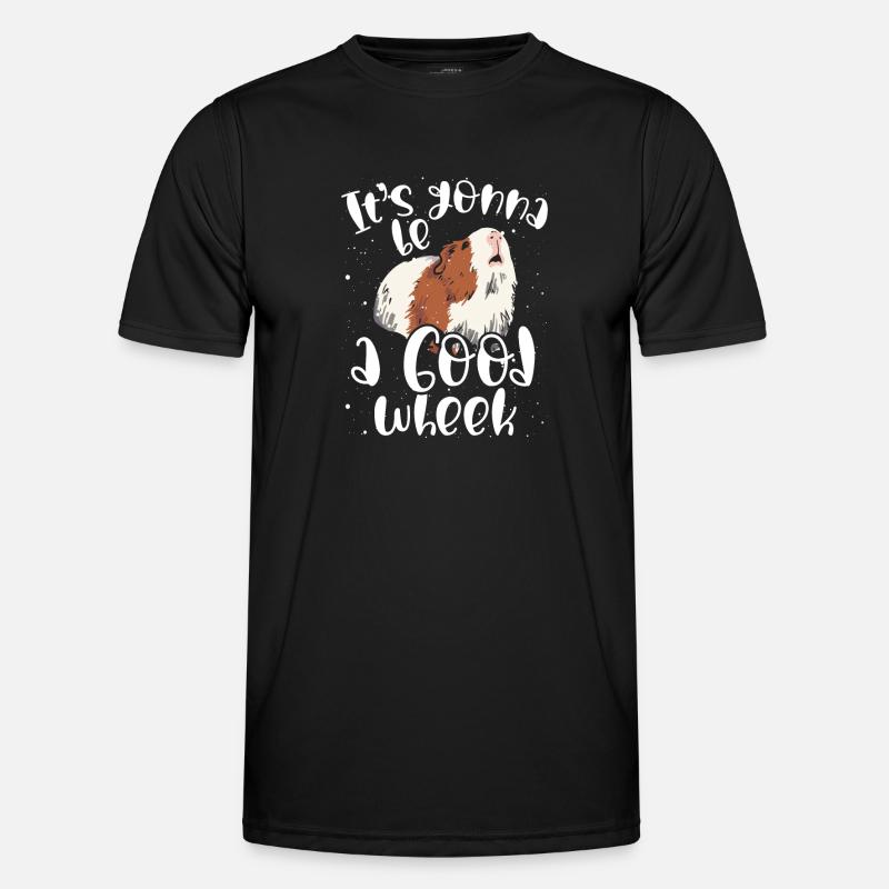 Es Wird Eine Gute Woche - Männer Funktions-T-Shirt - Schwarz