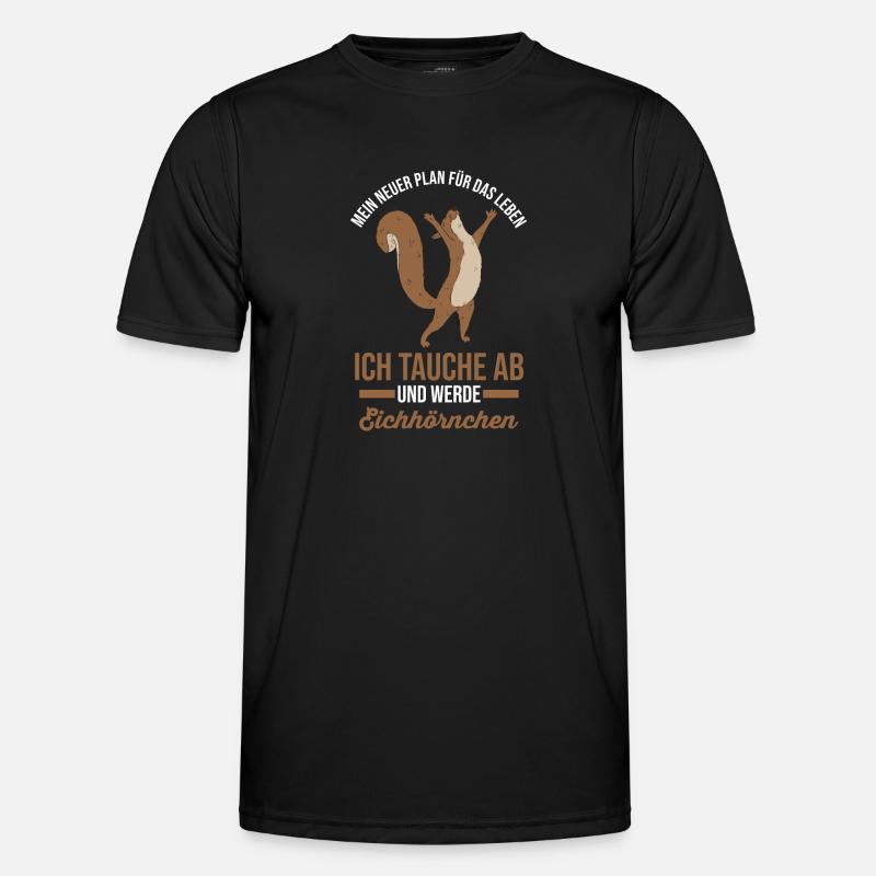 Erdmännchen Männer Funktions-T-Shirt