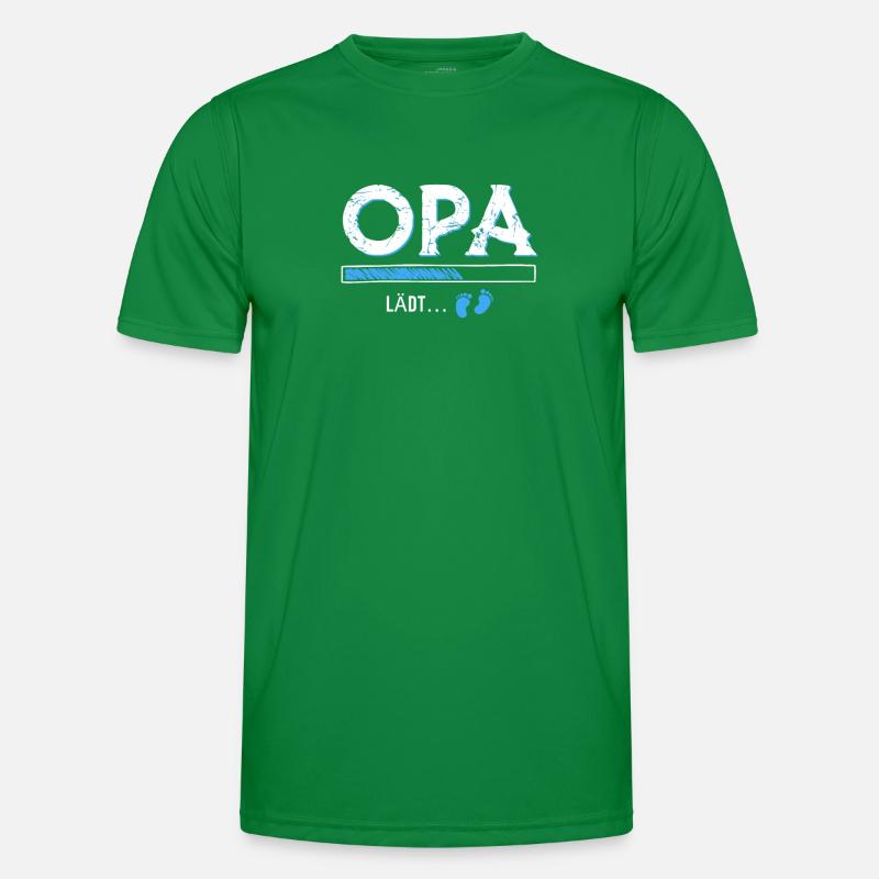 Opa lädt Männer Funktions-T-Shirt