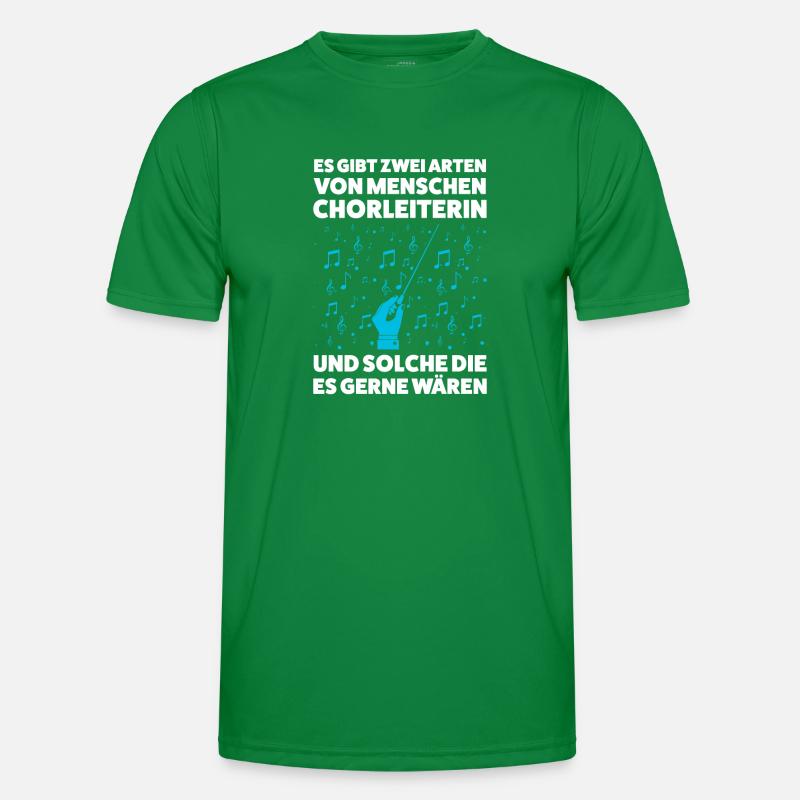 Chorleiterin Beruf Chorleitung Geschenk Männer Funktions-T-Shirt