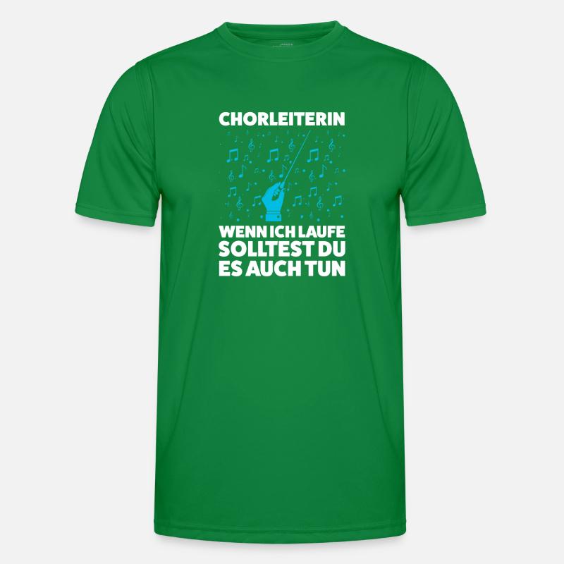 Chorleiterin Beruf Chorleitung Geschenk Männer Funktions-T-Shirt