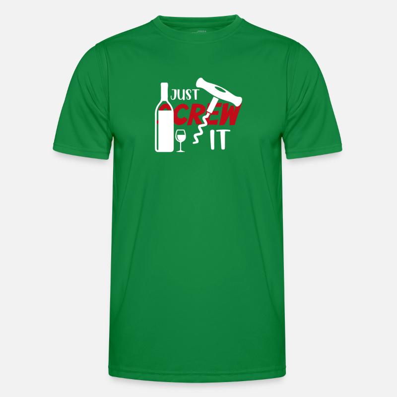 Scheiß drauf Männer Funktions-T-Shirt