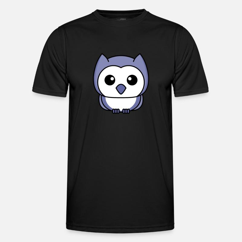Owl Comic Men's Functional T-Shirt