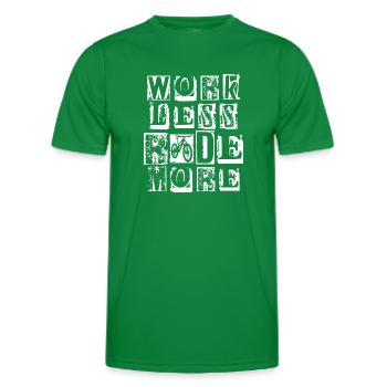Enduro VTT VTT - T-shirt sport Homme - vert - Devant - AI Model Male 178 dark (178cm)