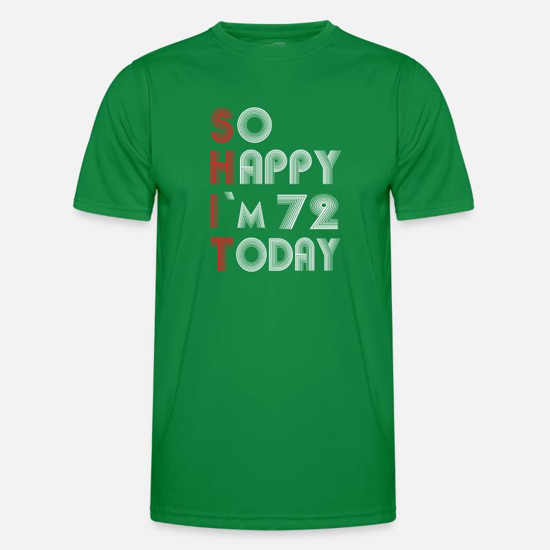 72 ans T-shirt sport Homme