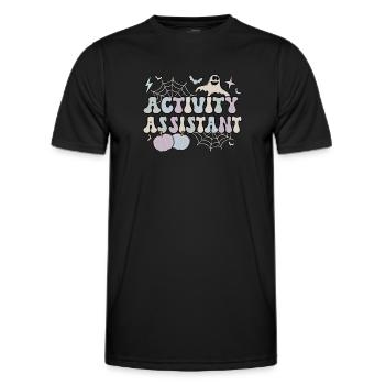 Activity Assistant Activity Professional Halloween - Men's Functional T-Shirt - black - Front - AI Model Male 178 dark (178cm)