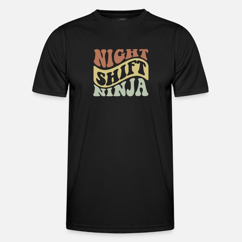 Ninja de nuit T-shirt sport Homme