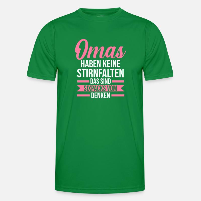 Großmutter Großmama Omi Oma Männer Funktions-T-Shirt